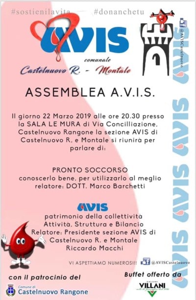 Cnuovo Serata Informativa E Assemblea AVIS Provinciale Modena