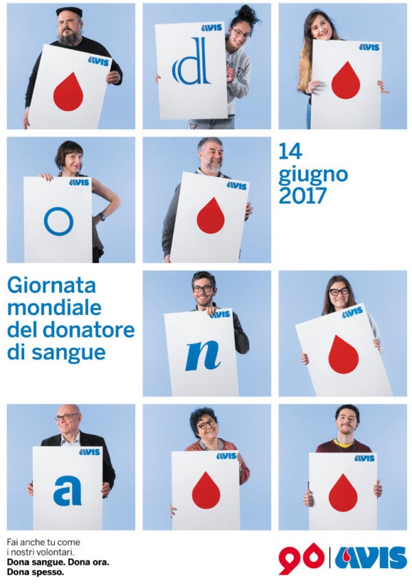 14 Giugno giornata mondiale del donatore di sangue AVIS Provinciale Modena